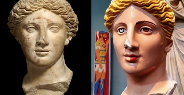  Statues Before and After Being Painted main image