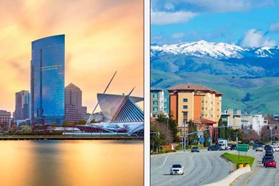 Most neighborly cities