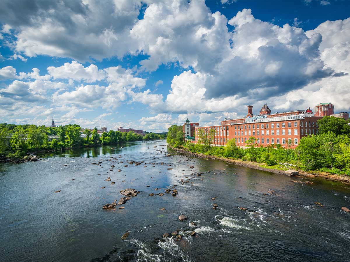 45. Manchester, New Hampshire