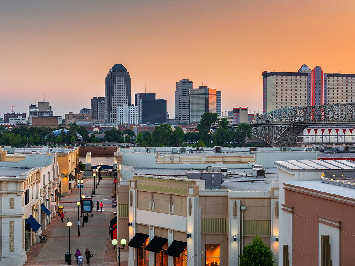 17. Shreveport, Louisiana