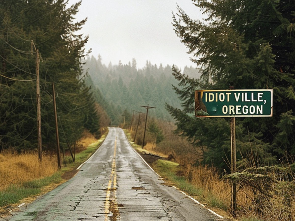 Idiotville, Oregon
