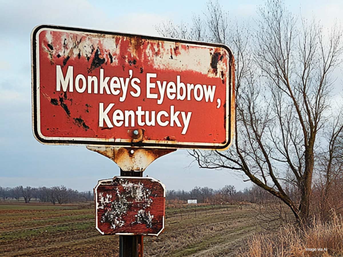 Monkey’s Eyebrow, Kentucky