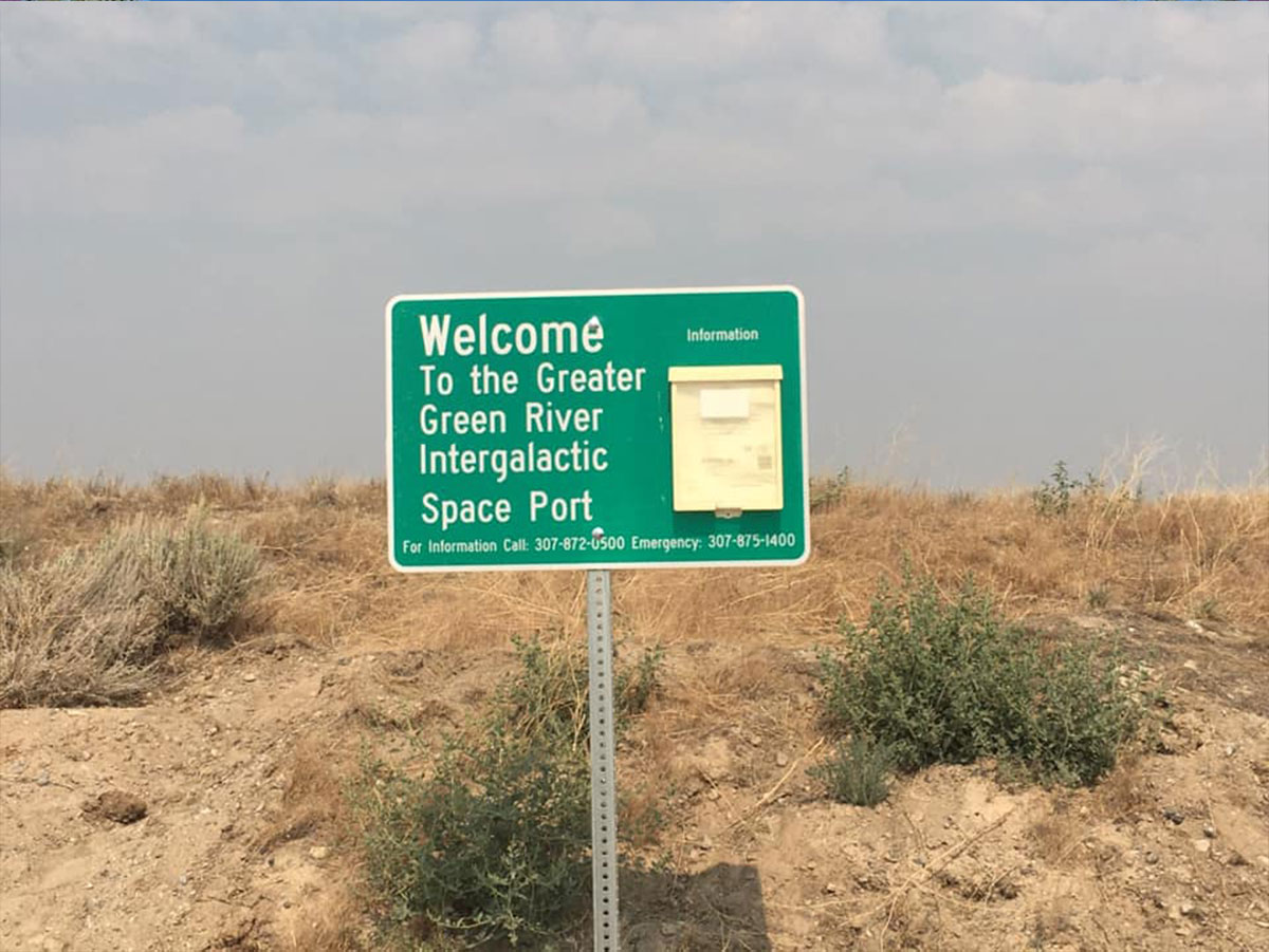 Wyoming – Greater Green River Intergalactic Spaceport