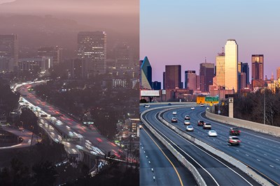 cities with worst drivers