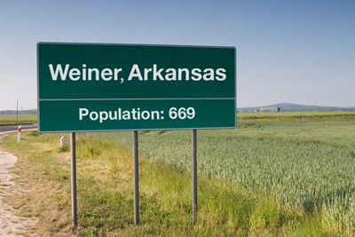Weiner is one of the most awkwardly named cities in the world.