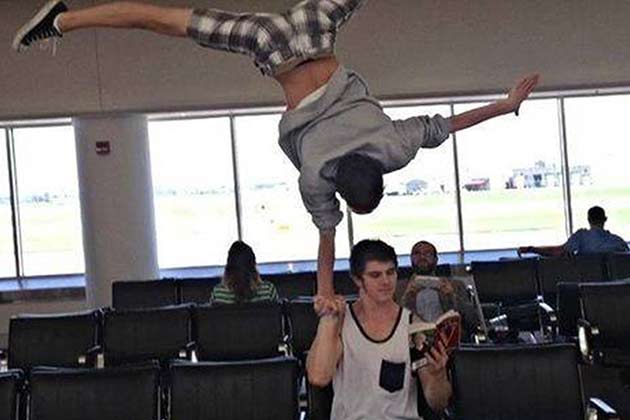 A plane isn't the only way to go airborne. 