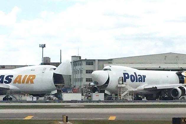 Even planes have a sense of humor. 