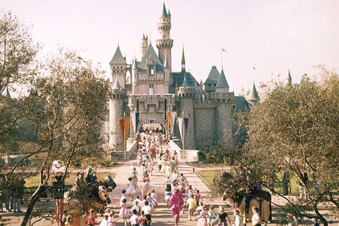 Disneyland, 1955