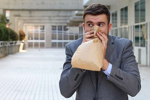 Breathe in a Paper Bag