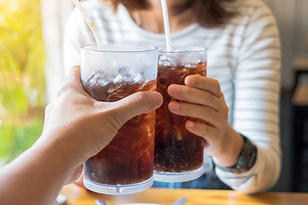 Avoid Carbonated Drinks