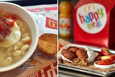 McDonald's breakfasts in South Korea and Egypt