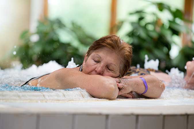 Relax in Hot Baths