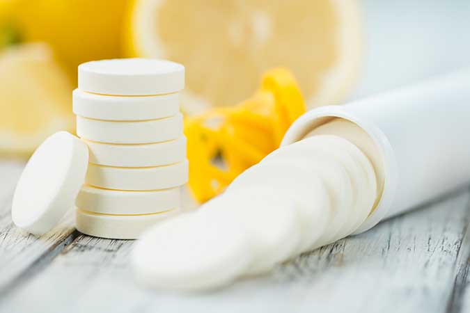 Take Deodorizing Tablets