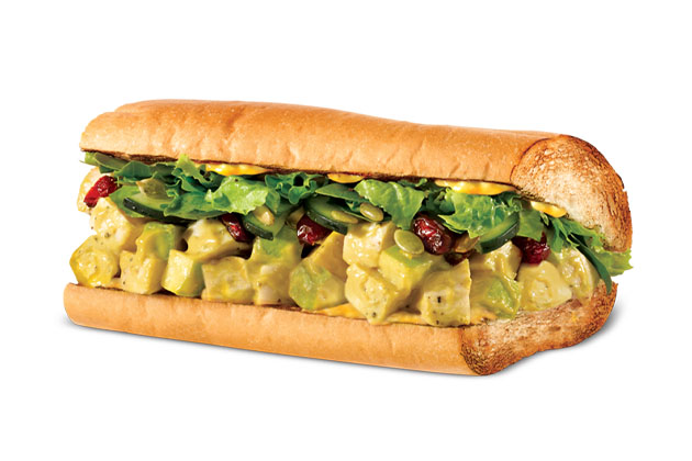 Quiznos: 4” Apple Harvest Chicken Sandwich