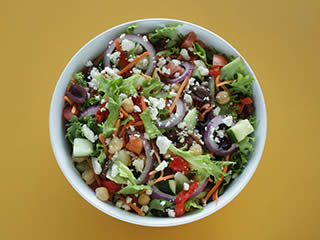 Au Bon Pain: Vegetarian Deluxe Salad