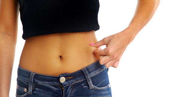 a woman who is considering a tummy tuck